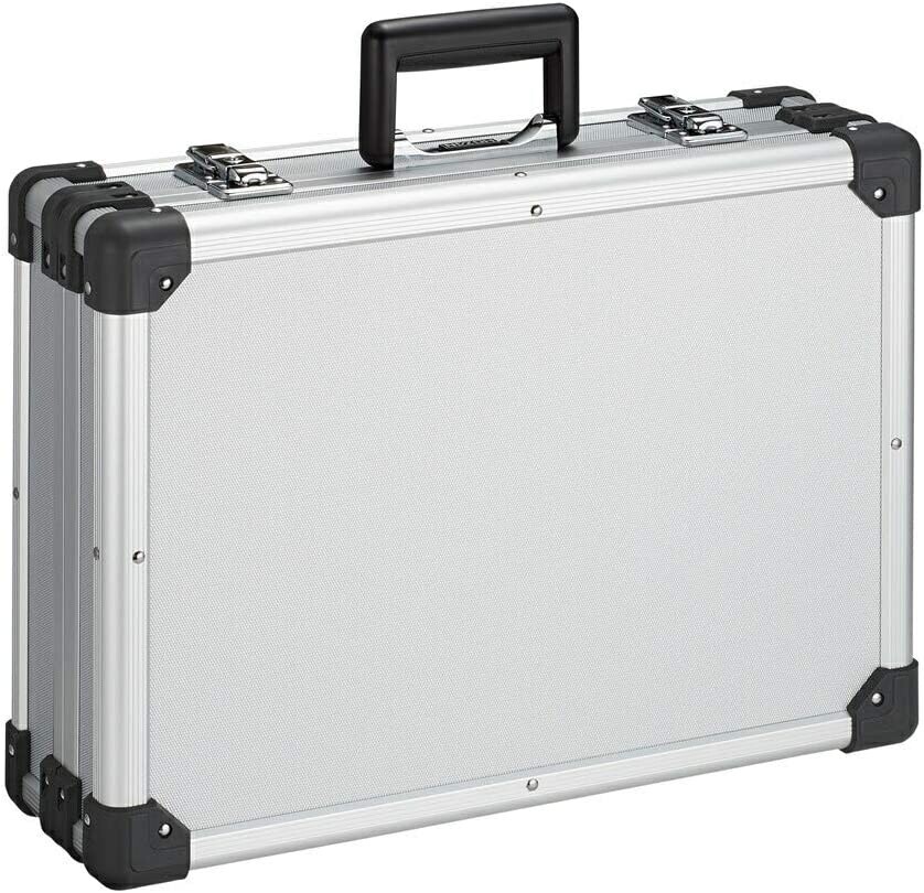 HOZAN Tool Case B-606+B-600-5 15L Made of Aluminum Alloy Silver Color Japan