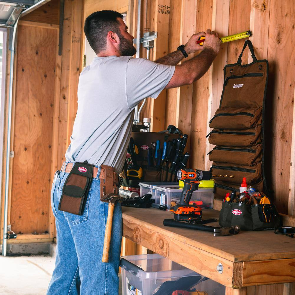 Classic Series Saddle Leather Hammer Holder for Work Tool Belts
