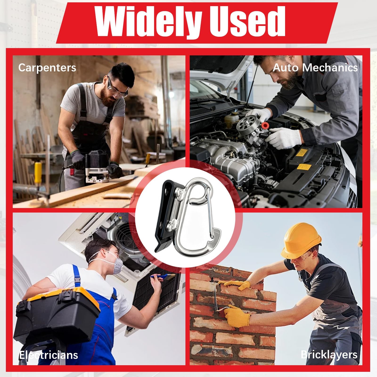 1Pcs Drill Holster Clip,Tool Belt Hook, Drill Holster,Mountaineering Buckle Q…