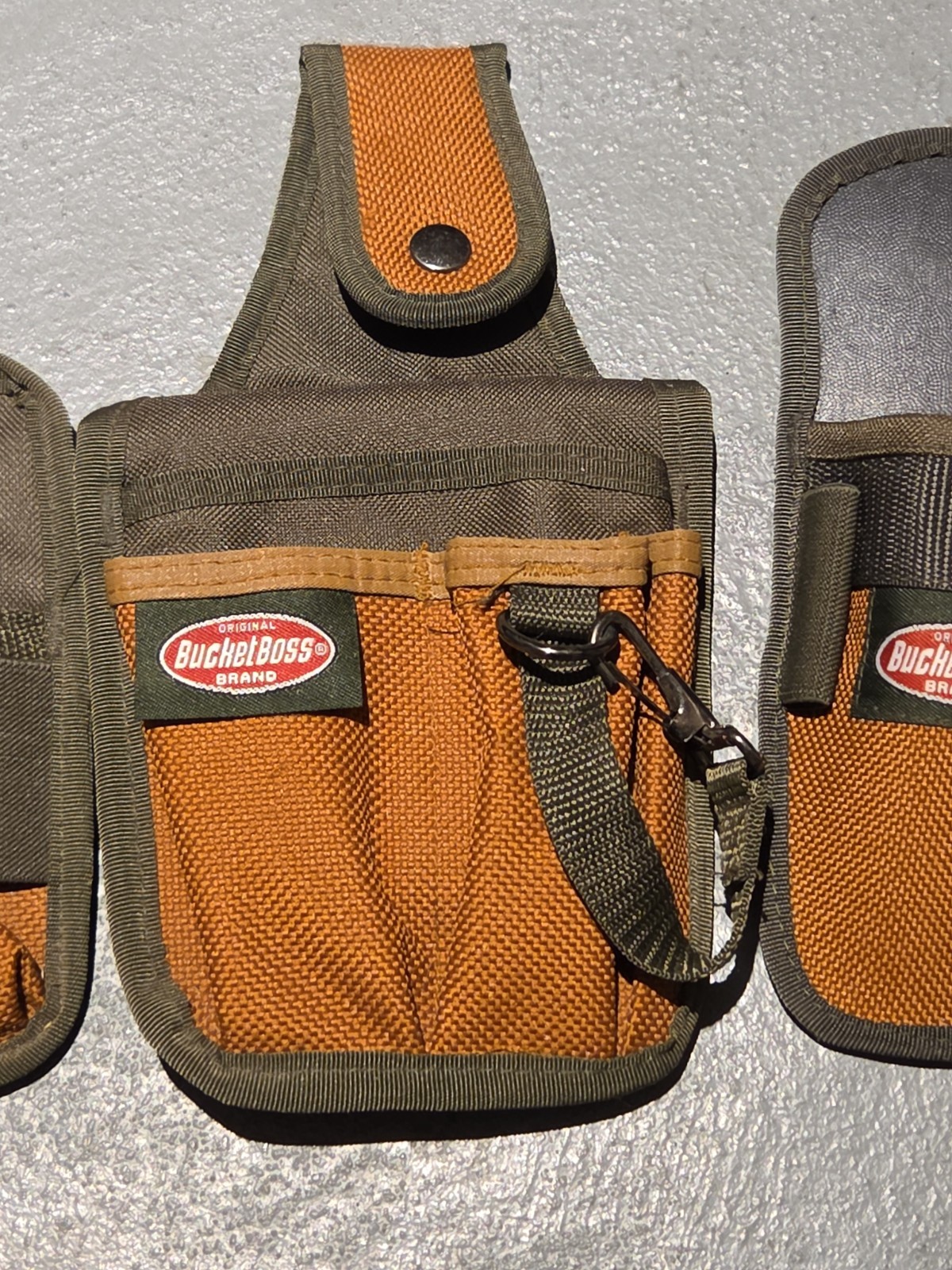 Bucket Boss Canvas Utility Pouch / Sheath Holster / Double Barrel Sheath Lot 3