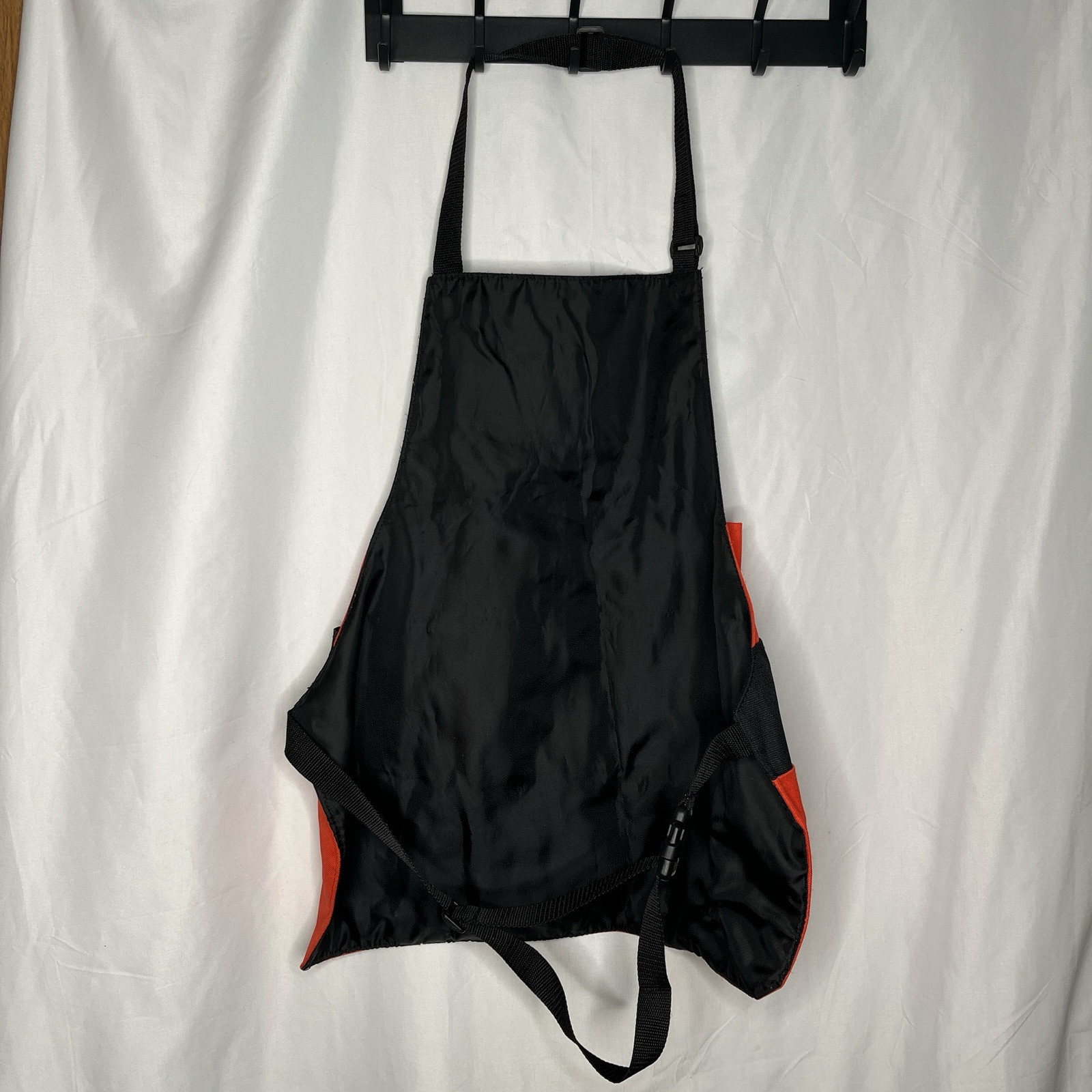 Black & Decker Adjustable Neck/Waist Orange & Black Canvas Apron Tool Pouches