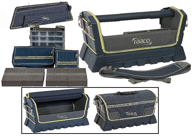 RAACO TOOL TACO XL 24″ Open Top Tool Box 8 piece set, NEW IN BOX!