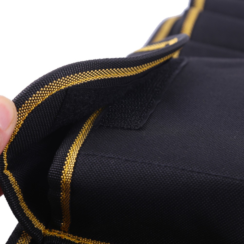 Oxford Cloth Tool Belt Bag Rectangular Outdoor Use 1Set 9.8×8.3in