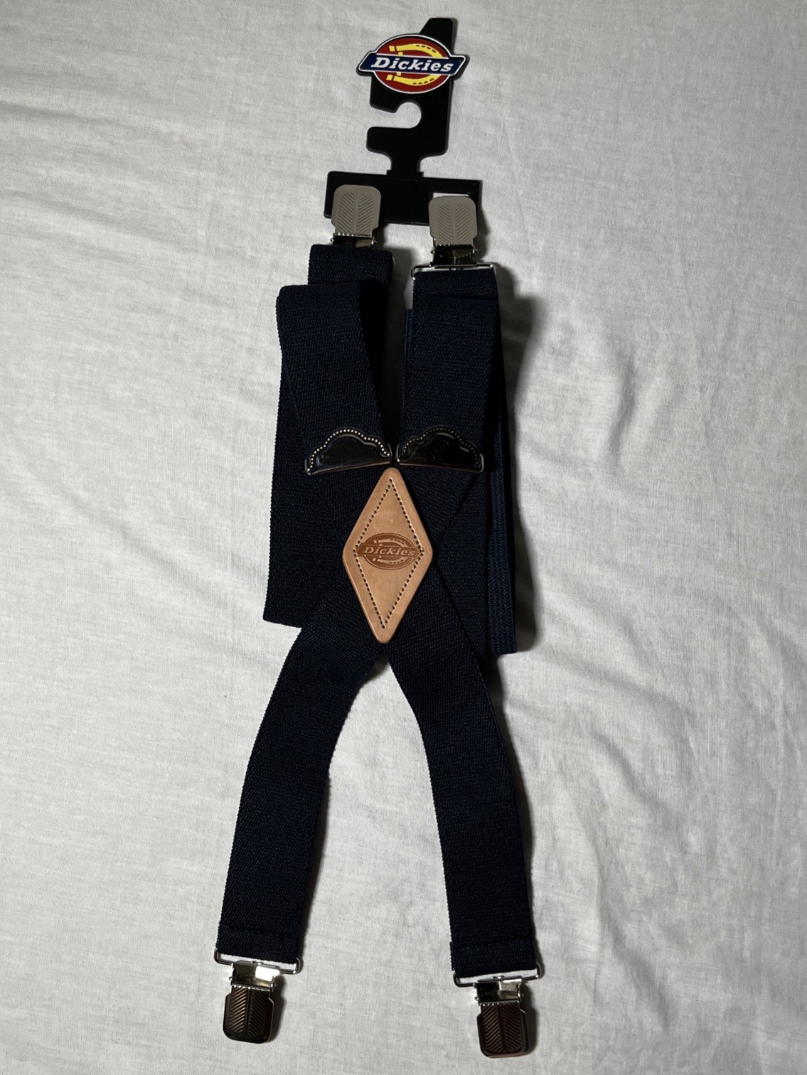 NEW! Dickies Men’s 1-1/4 Straight Clip Suspender, Navy, One Size *FREE SHIPPING*