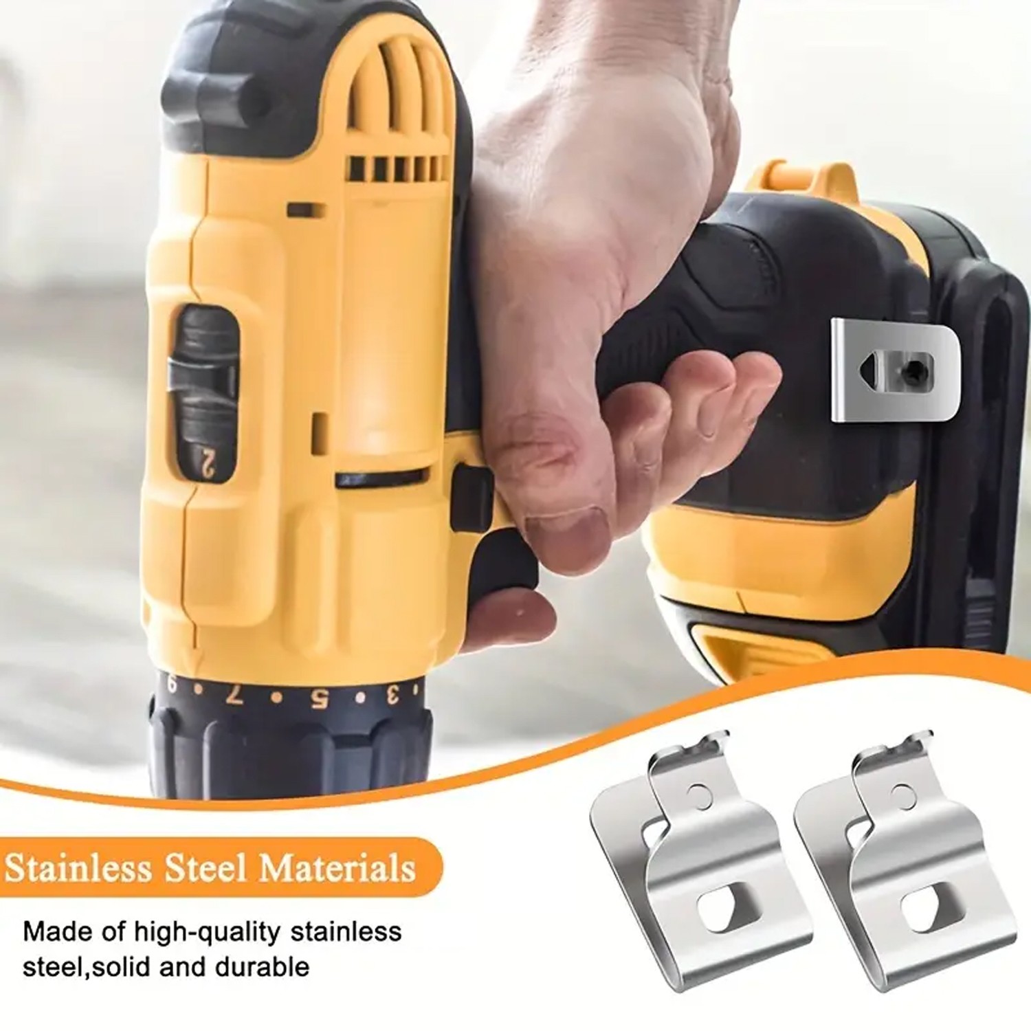 10 Pack Belt Clip Hook For Dewalt 20V Drill Driver N268241 N169778 N086039 Tools