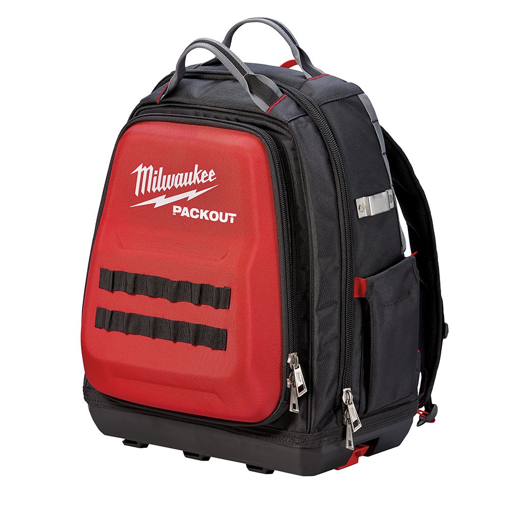 Milwaukee 48-22-8301 PACKOUT Impact Resistant Polymer Backpack, 48 Pockets