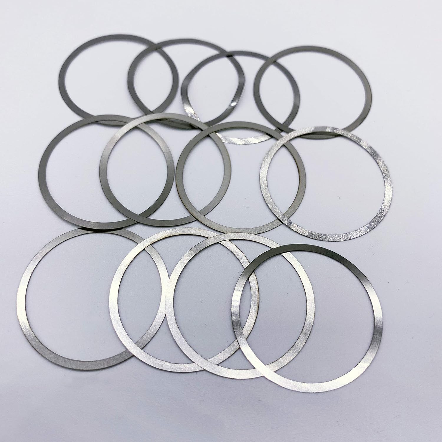 Adjustment Shim Nuts Free Float Spacers .001 .002 .004 Thick 1.125 inches 12