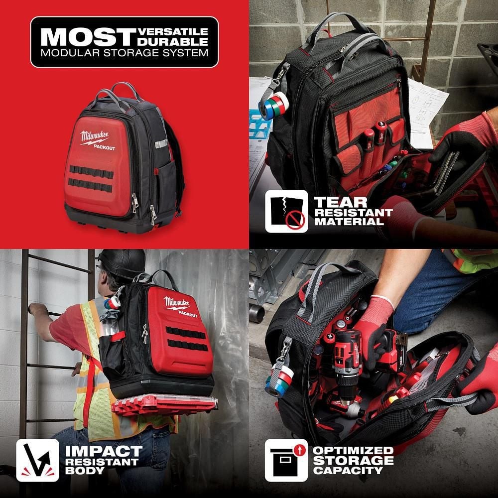 Milwaukee 15 in. PACKOUT Tool Backpack