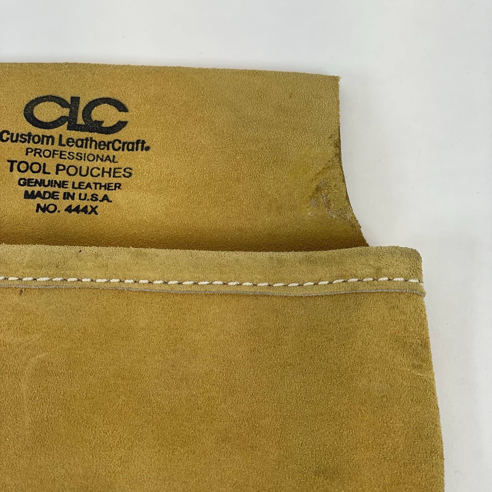 CLC Custom Leather Craft Single Pocket Tool Nail Pouch 444X Professional USA