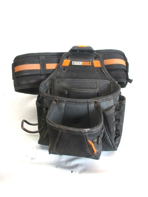 TOUGHBUILT Electrician’s Pouch and Tool Belt , quick release pouch
