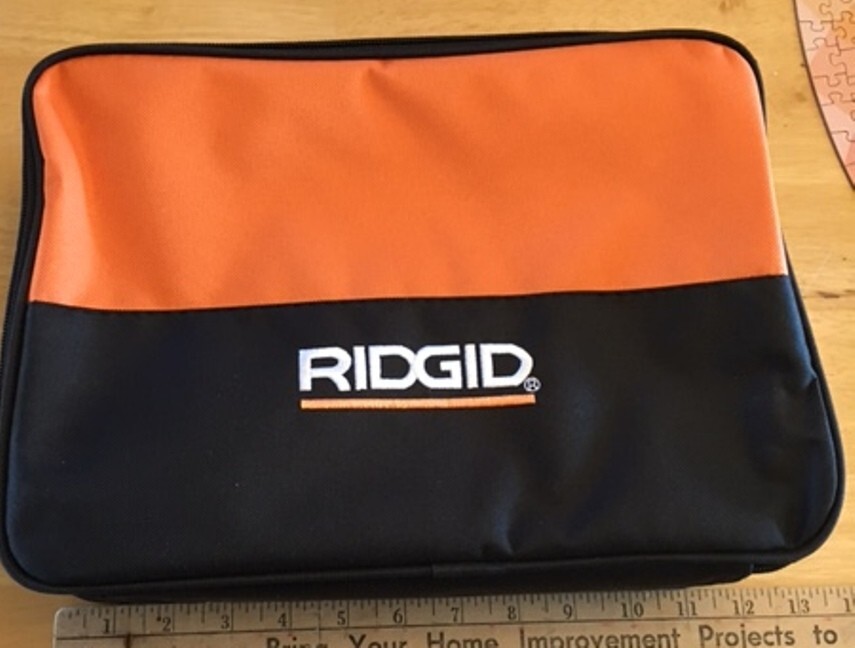 Ridgid Canvas Power Tool Bag – Gym Bag – Lunch Box – 12″x8″x3″