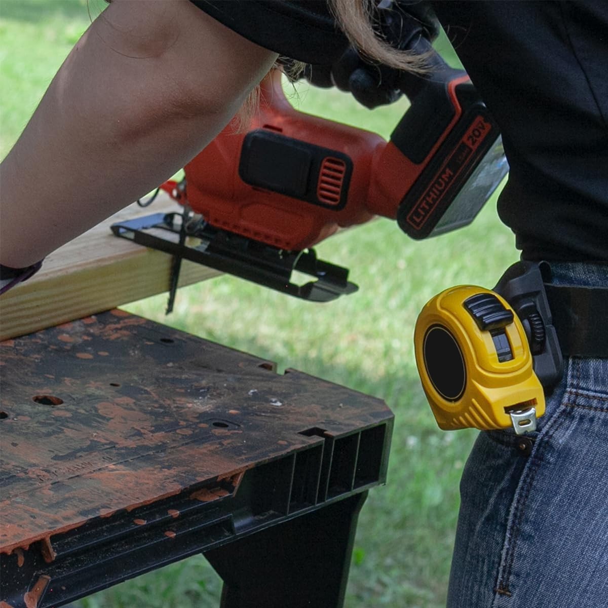 Self Locking Tool Holster Kit – Quick Draw Design with Ambidextrous Lock