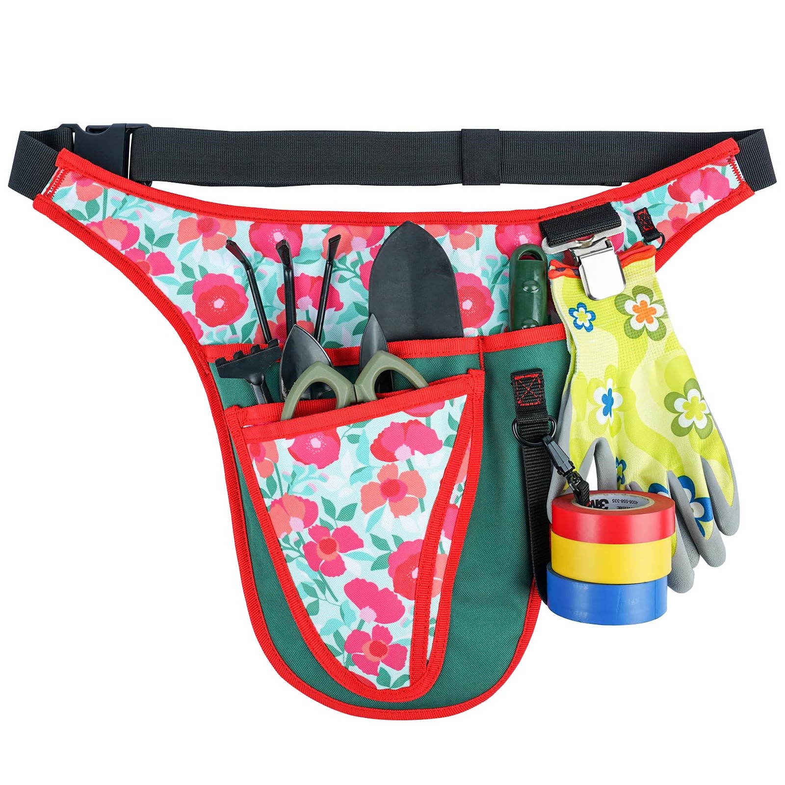 Garden Tool Belt Adjustable Organizer Pouch MultiPurpose Pocket DIY Plumbing