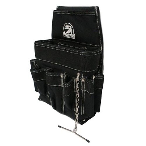 New Contractor Pro Gatorback Electrician’s 18-Pocket Tool Pouch – P/N B201