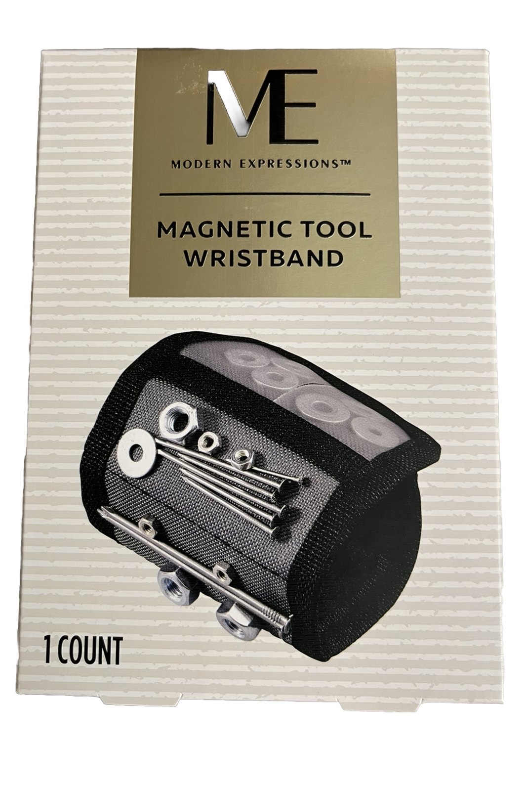 Modern Expressions Magnetic Wristband Strap Tools Holder for Screws, Bolts,…