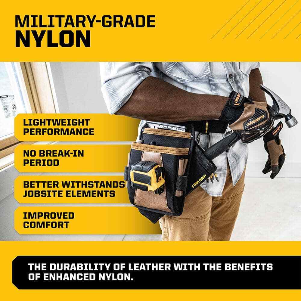 FIRM GRIP Build-A-Rig Everyday Belt Kit (Includes Utility Pouch & Hammer Sleeve)