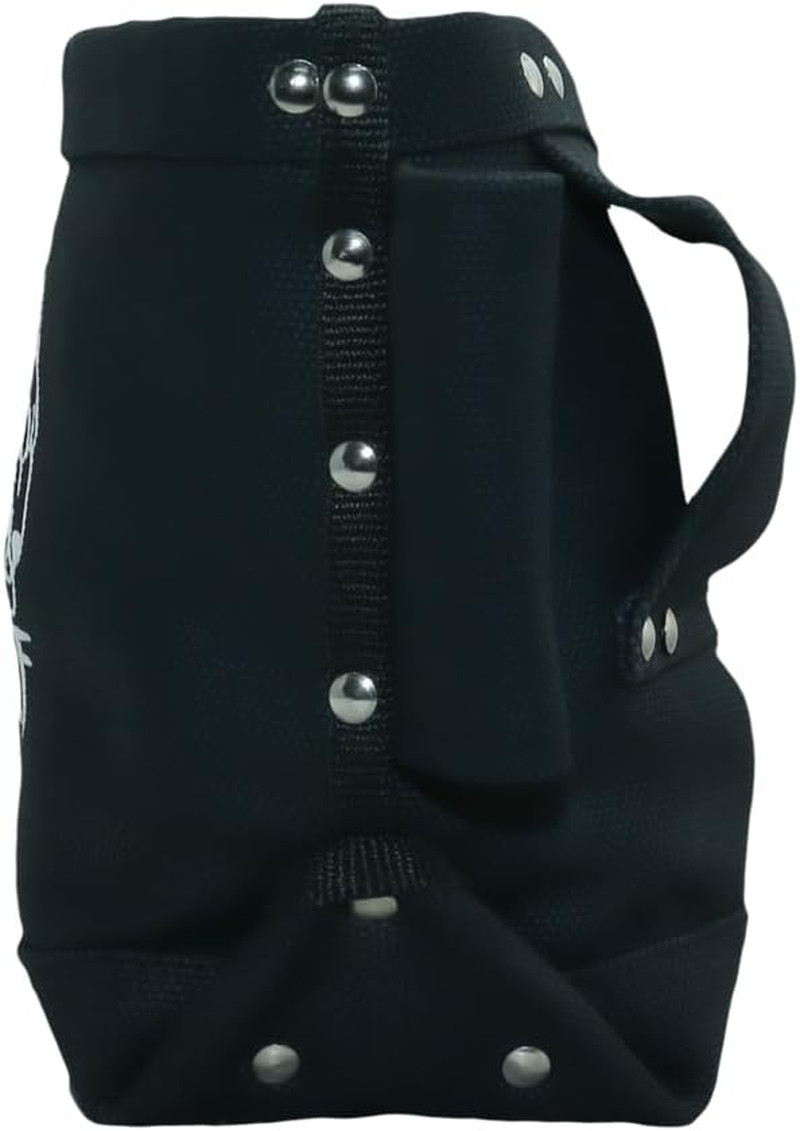Wolf Black Canvas Tool Pouch, Tunnel Belt Loop, Bull Pin Loops & Bolt Bag Tote