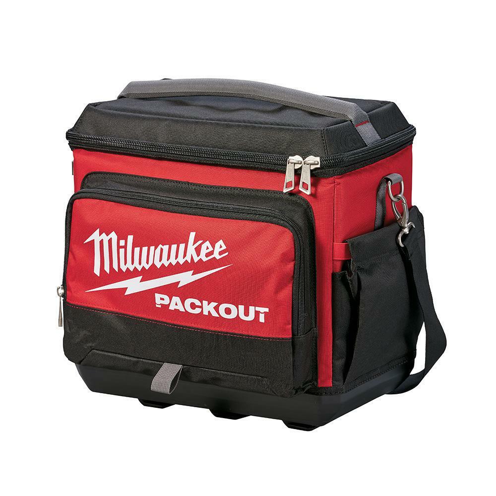 Modular Cooler Bag Red 15.75 in. PACKOUT Nylon 48-22-8302