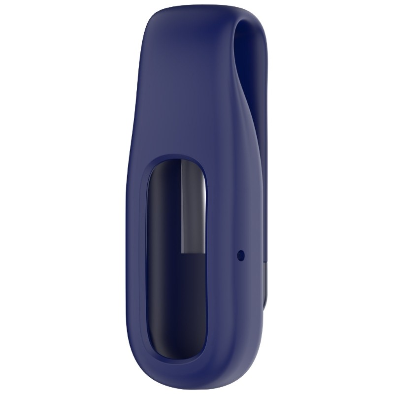 Silicone Wearable Holder with Rear Clip for Collar or Bag Carry