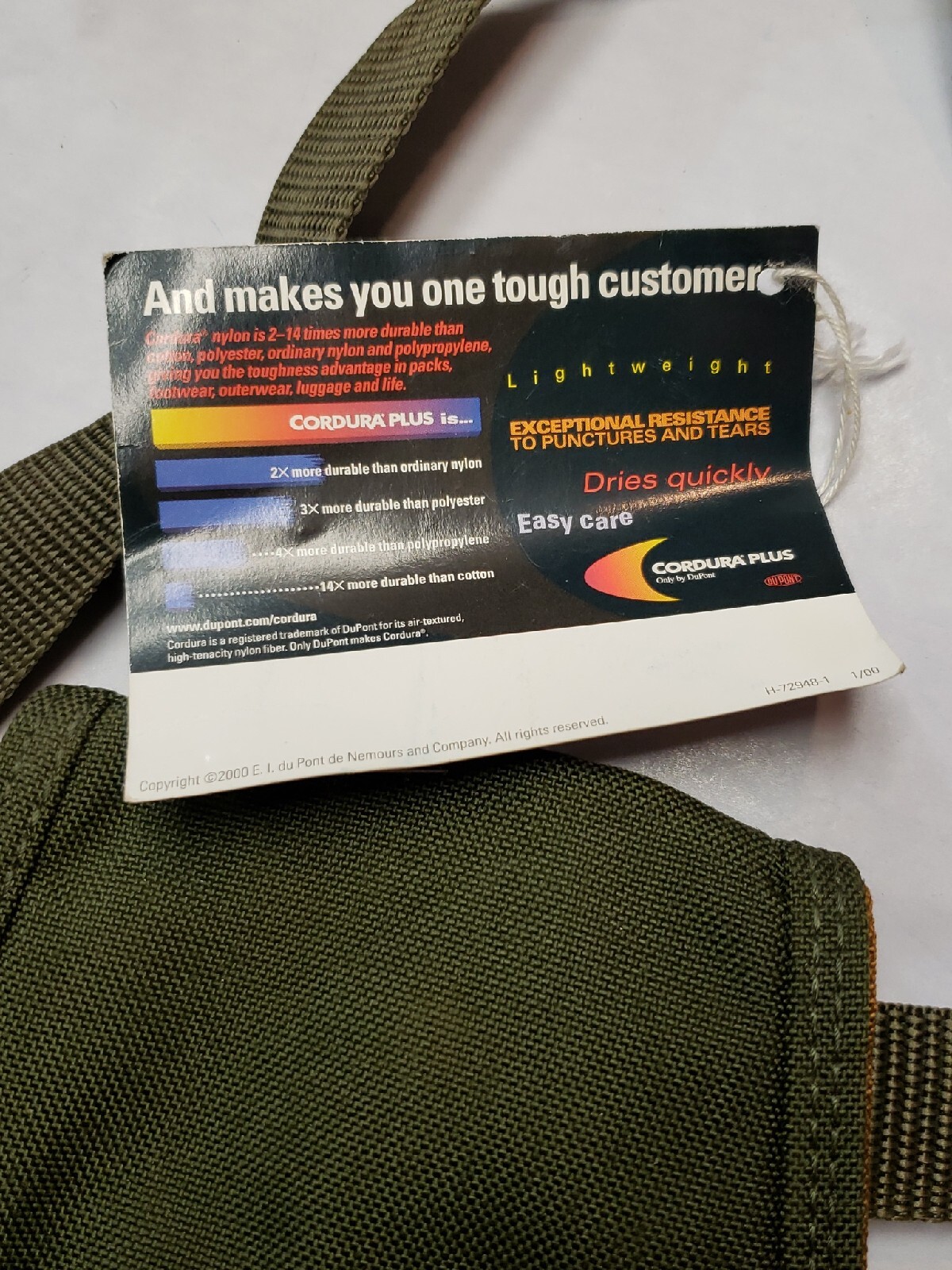 NEW Bucket Boss Tape Measure Pouch Model# 54011 w Belt Pro Series Cordura Fabric