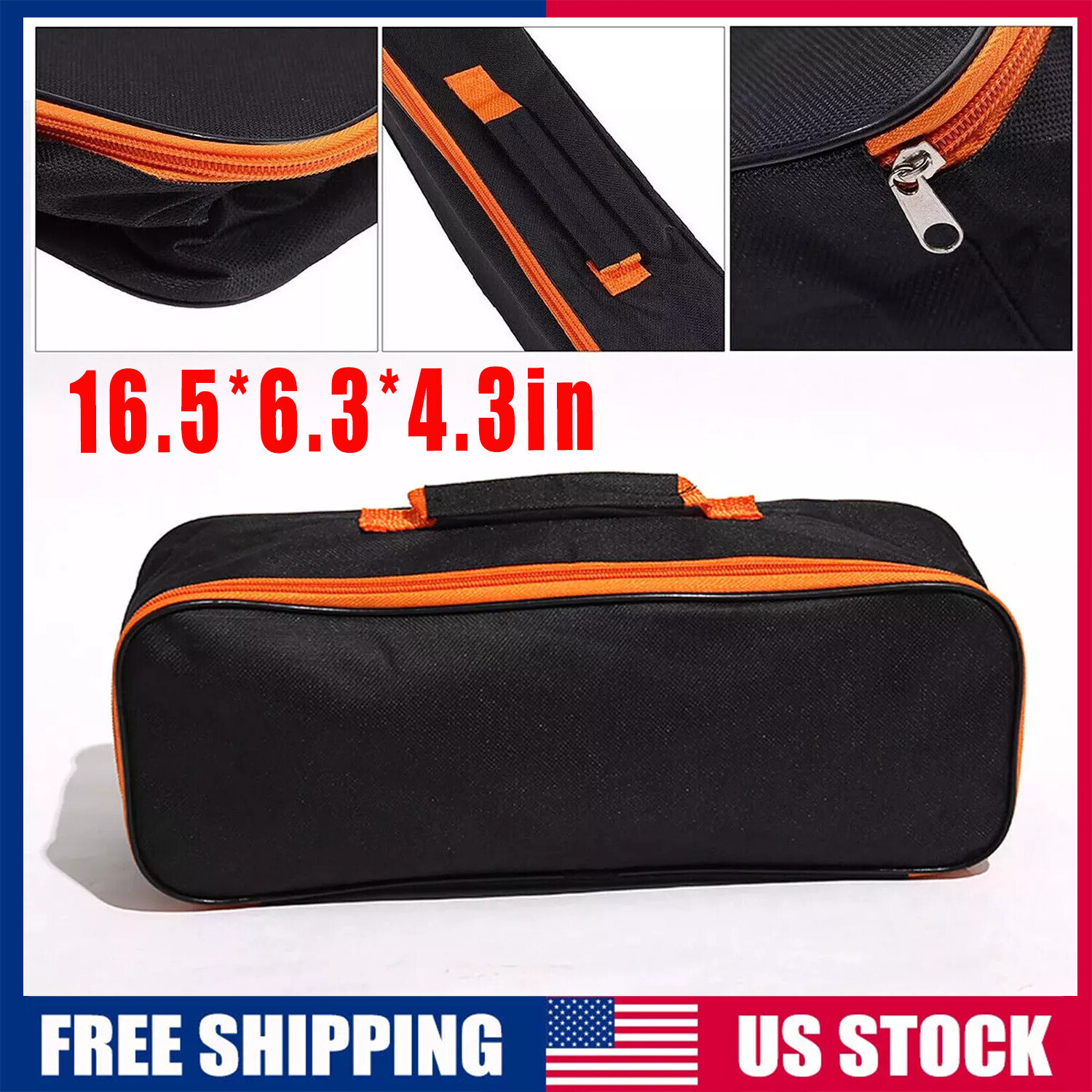 Tool Storage Bag Zip Carry Case Pouch Bag Pocket Organizer Oxford Cloth Portable
