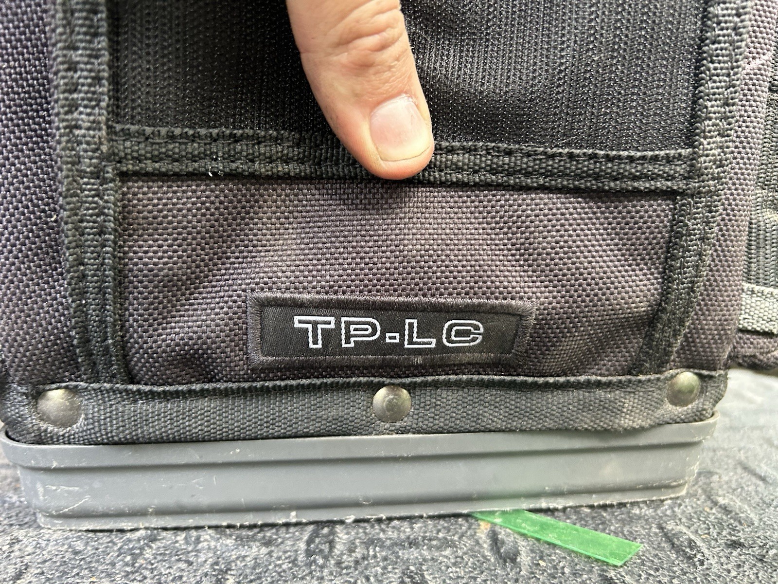 Veto Pro Pac TP-LC Compact Nylon Tool Bag w/ Handle Gray/Black 13x8x11″