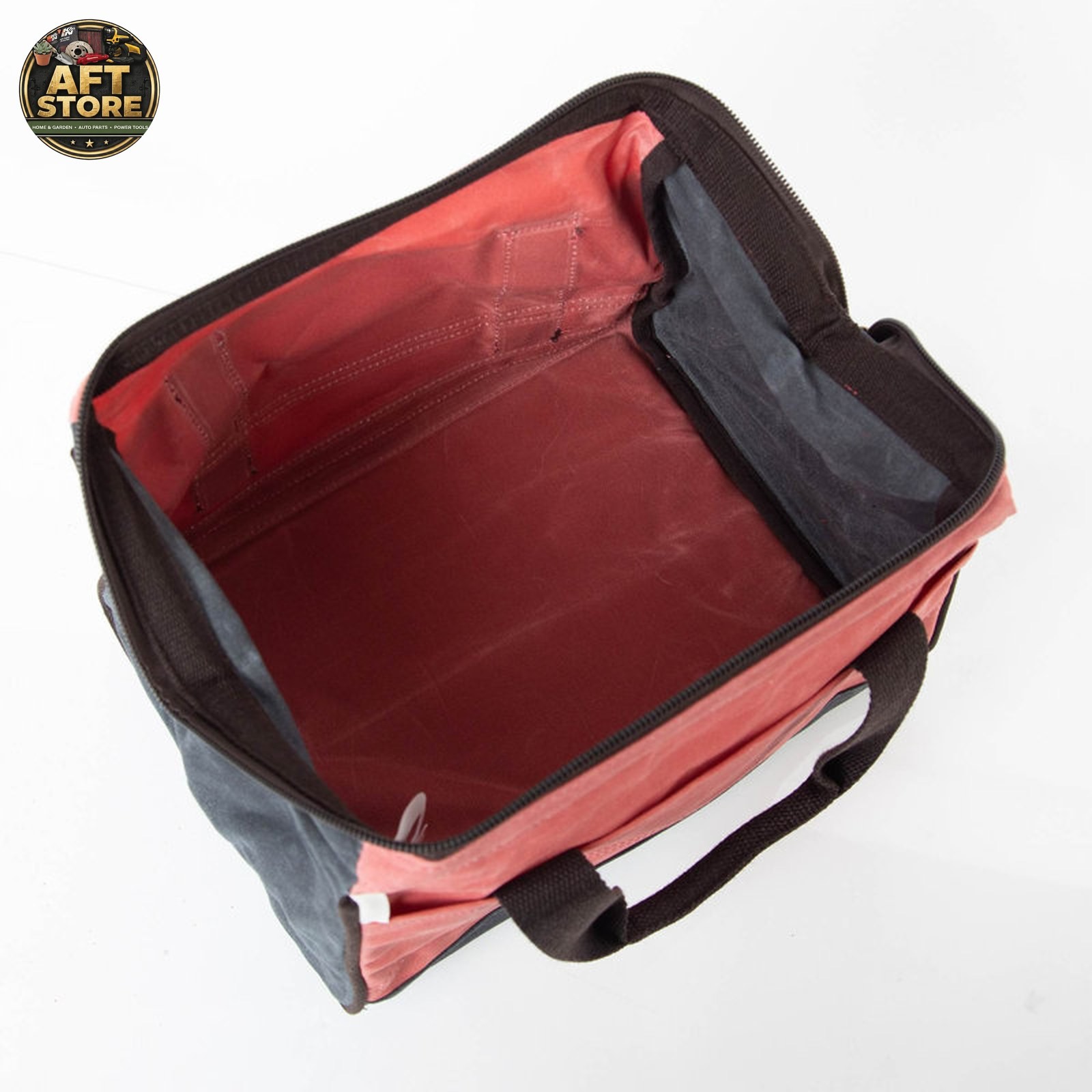 CB Station Waxed Tool Bag – 9″ H x 13″ W – Water Resistant