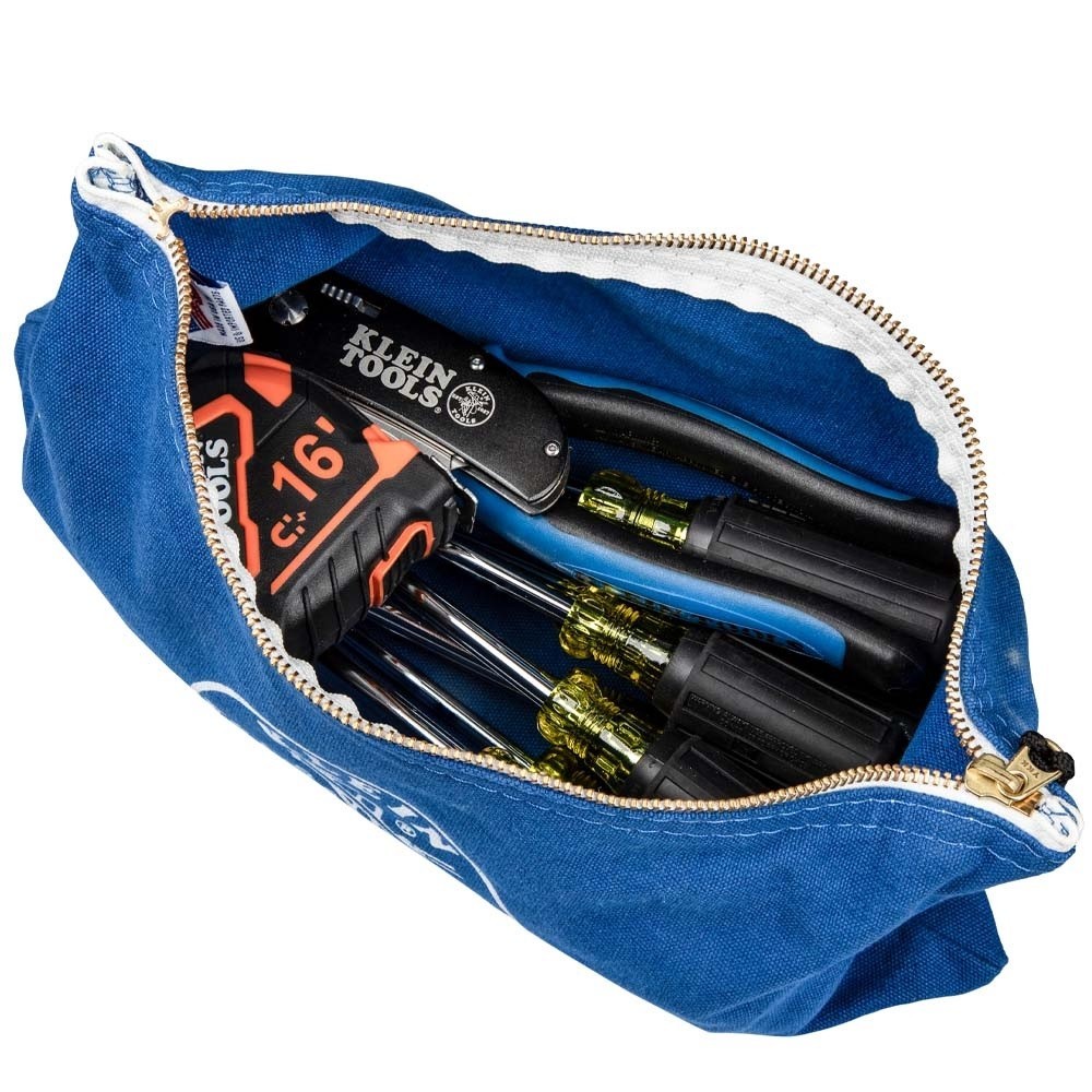 Klein Tools 5140 Canvas Tool Bags – Pack of 4 Multi Color Pouches 🔥US Seller🔥