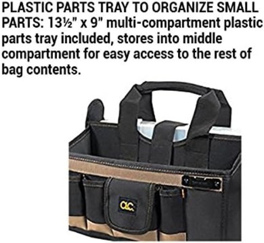 Professional CLC 1529 Tool Bag – 16 Pocket Organizer with Easy Access Design