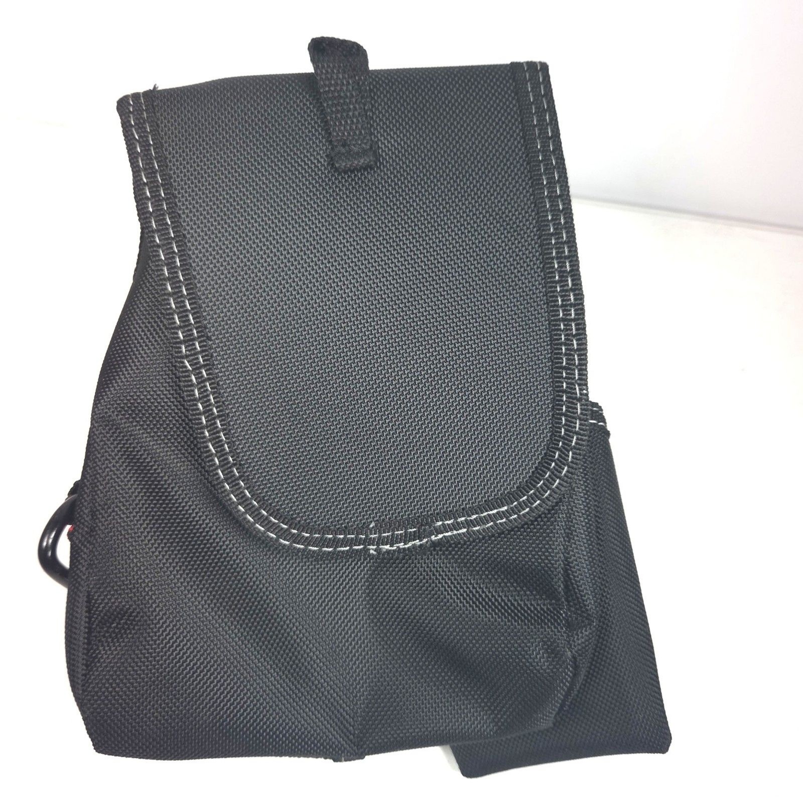 Bauer 12 Pocket Framer Tool Pouch #58522 Carpenter Belt Holster Black Red