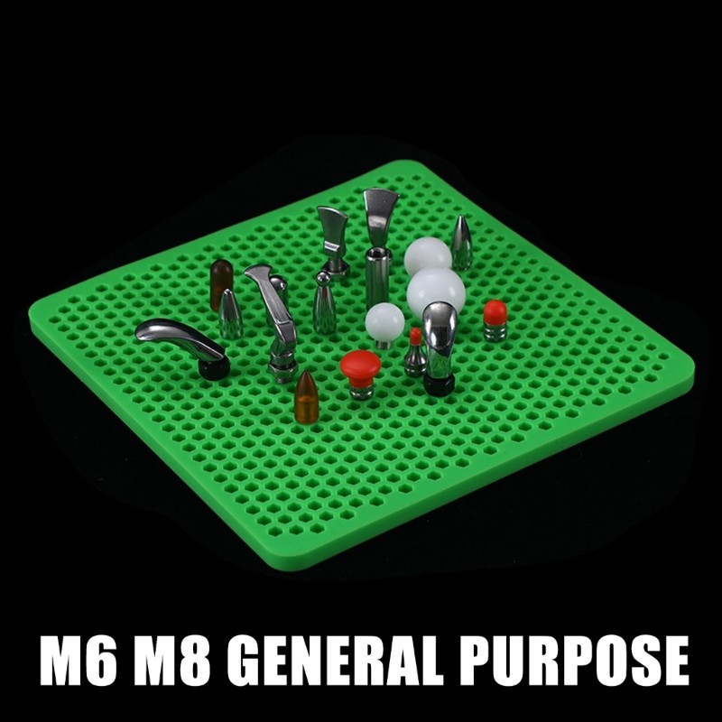 Silicone Storage Board High Efficiency Storage for M6 8mm Chucks for Workshops