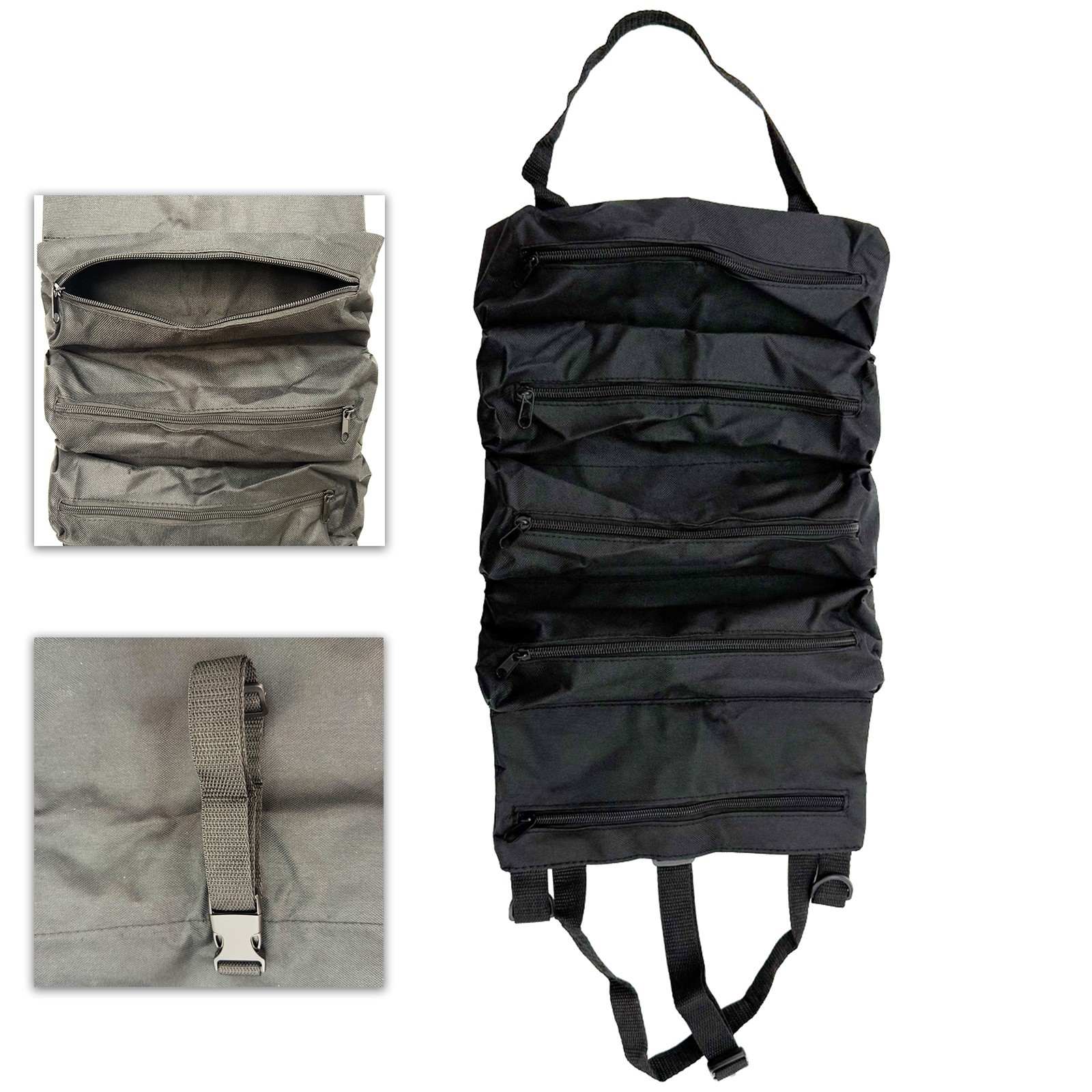 Multi-functional Hardware Tool Bag Hanging Car Tool Storage Bag 11.8in*18.5in