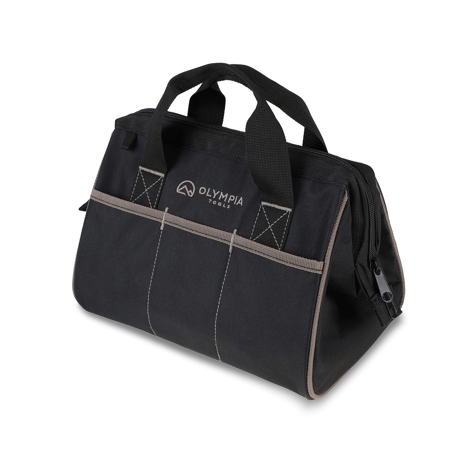 Bag 12 Inch Heavy Duty Tools Bag With 3 Large Pockets Adjustable Shouder Straps