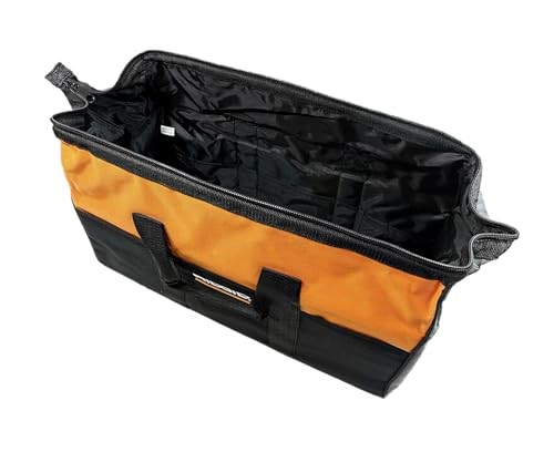 RIDGID 20″ Tool Bag Orange/Black Polyester Reciprocating Saw 20″L x 7″W x 9″H