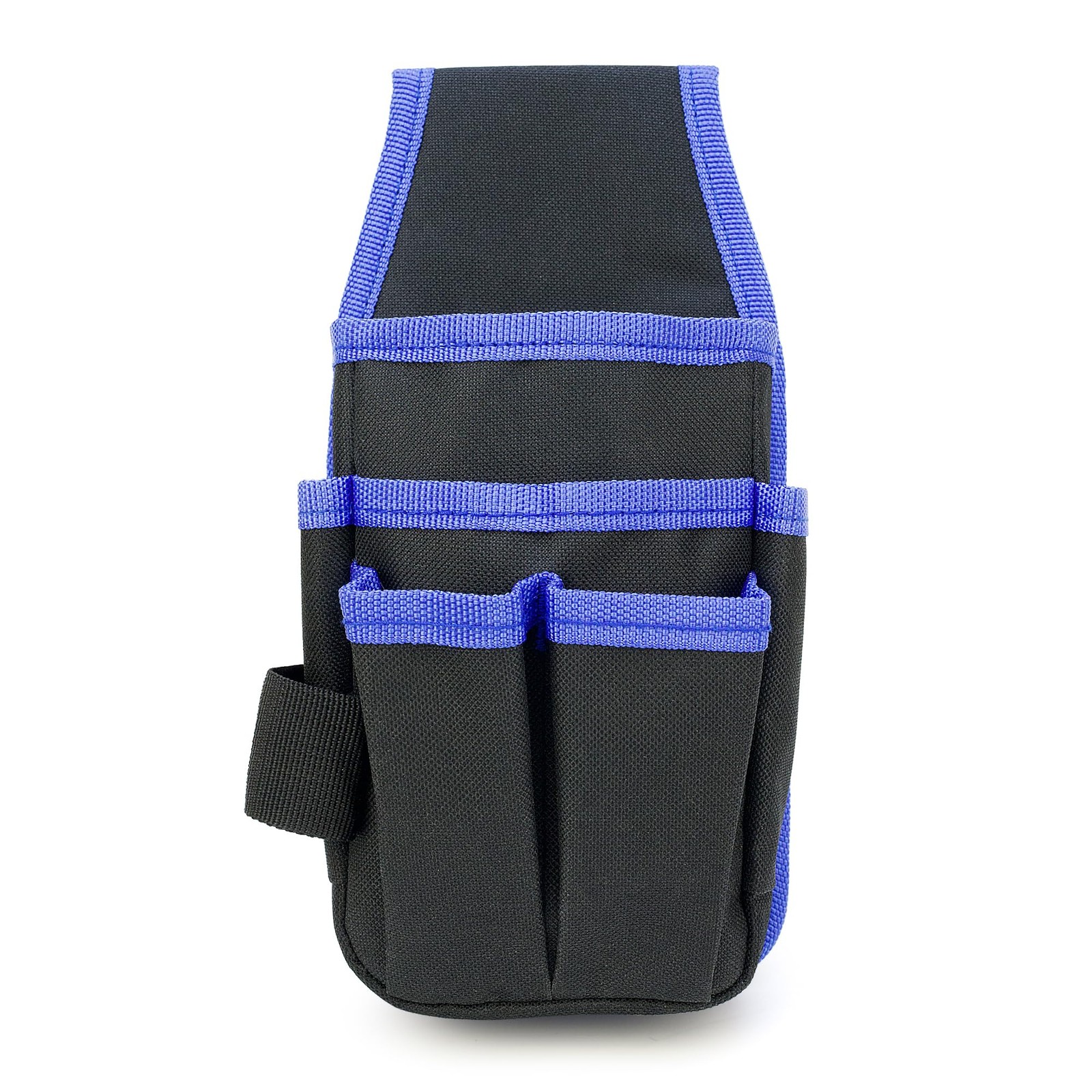 Small Canvas Tool Pouch with 5.1 x x 10.2 inches, blue black-1pcs