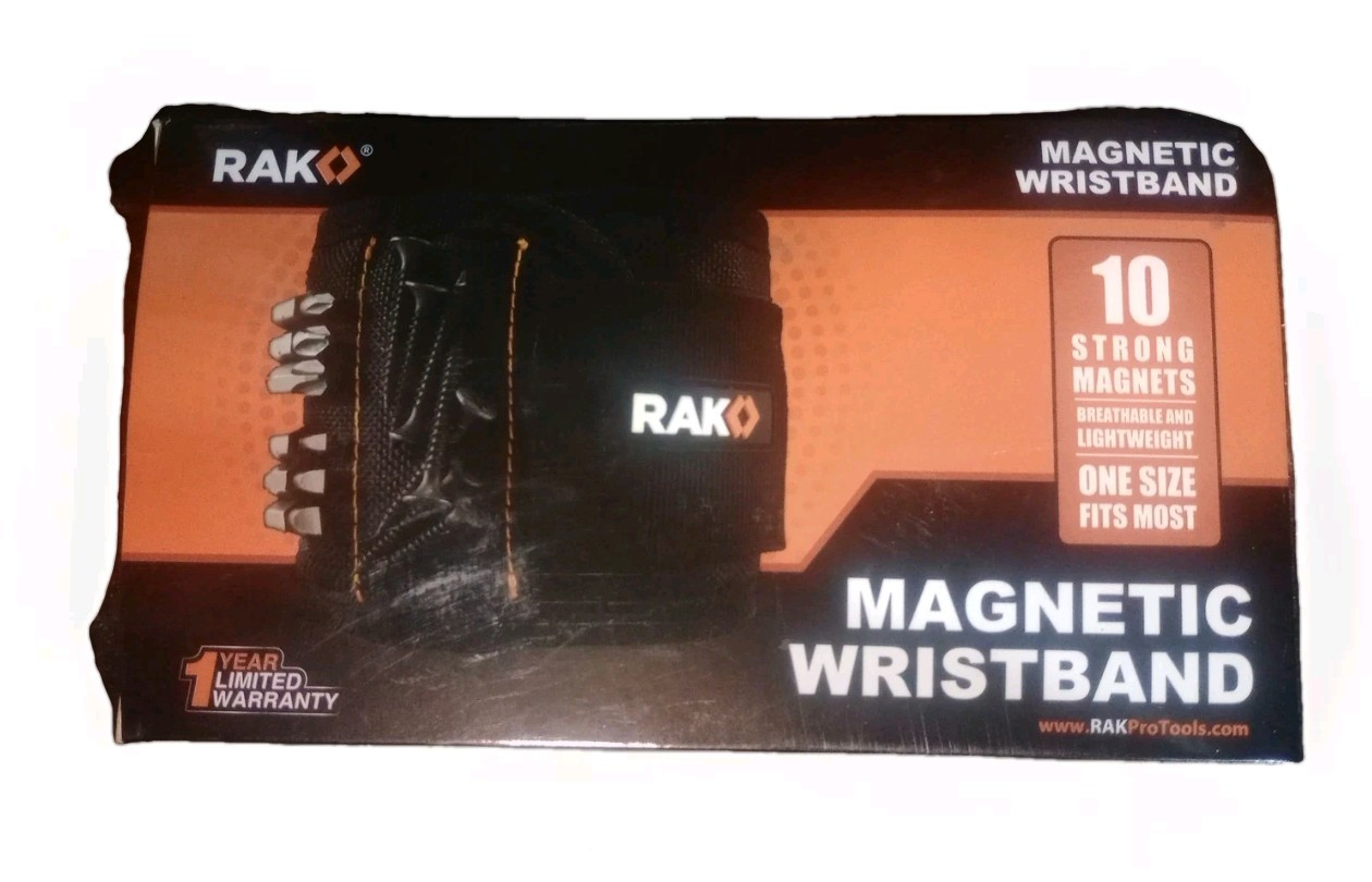 RAK Magnetic Wristband for Screws Nails and Drill Bits