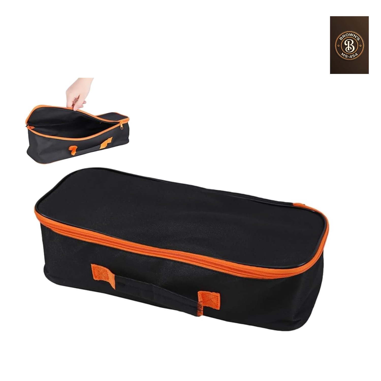 Open Top Tool Tote,Wide Mouth Open Power & Hand Tools Bags Organizer for Men …