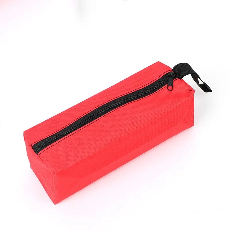 Canvas Tool Pouch Bag Zipper Small Multipurpose Organizer Pouch Heavy Duty S