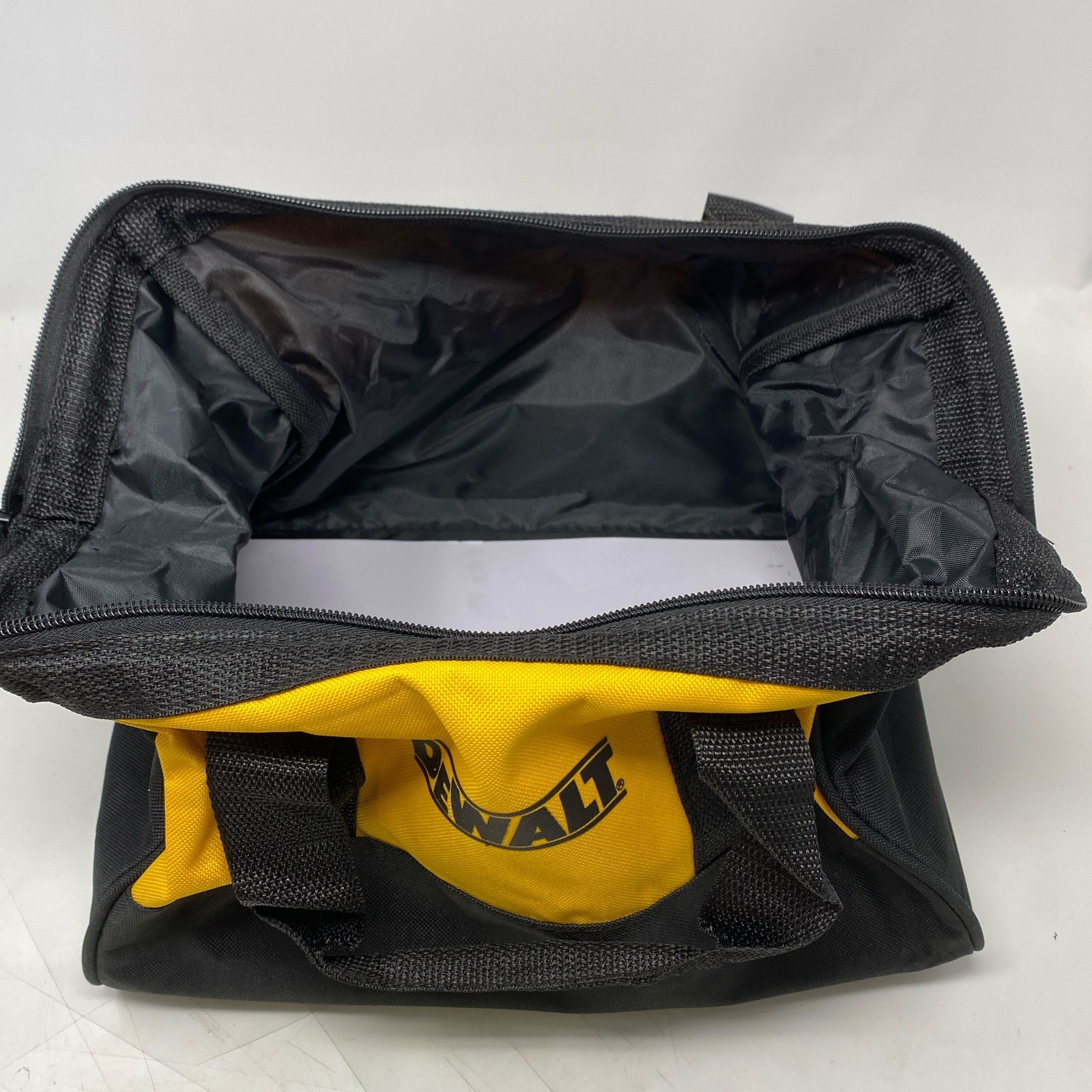 DEWALT 13in Mini Heavy Duty Contractor Tool Bag N037466 Yellow/Black