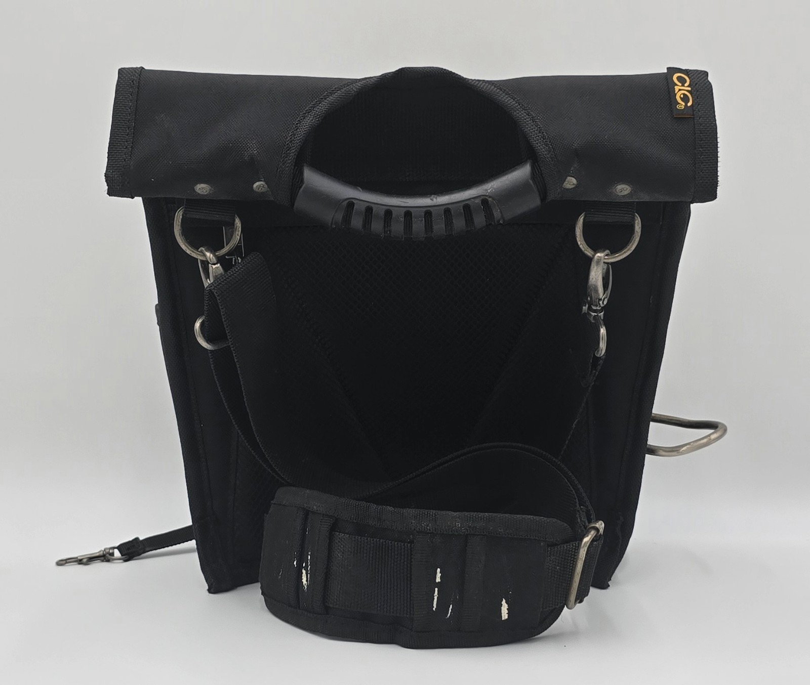CLC Work Gear Black 23 Multi-Compartment Heavy Duty Tool Carrier Shoulder Strap