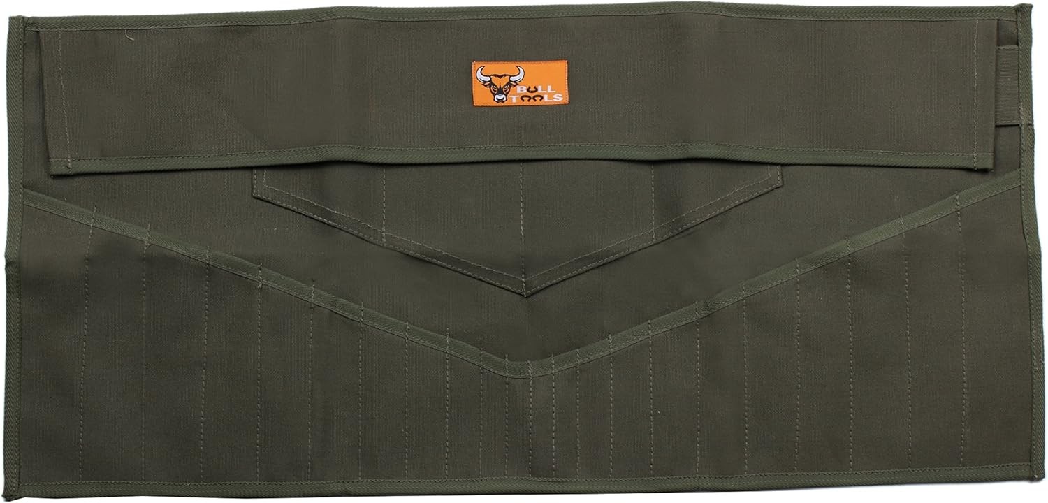 Wrench Roll 26 Pocket Tool Pouch Tool Bag Wrench Organizer Metric & SAE