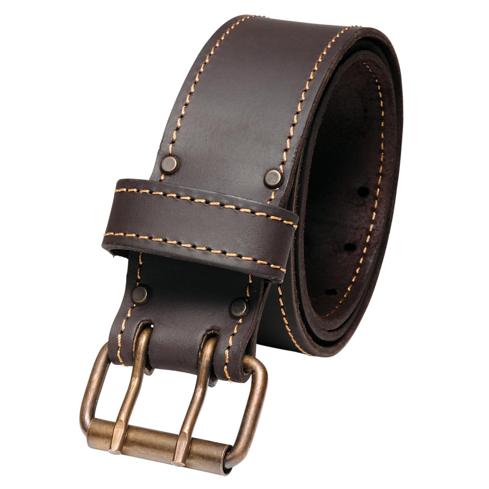 Mens Handcrafted Top Grain Leather Tool Pouch Belt For Carpenter Trade Pro