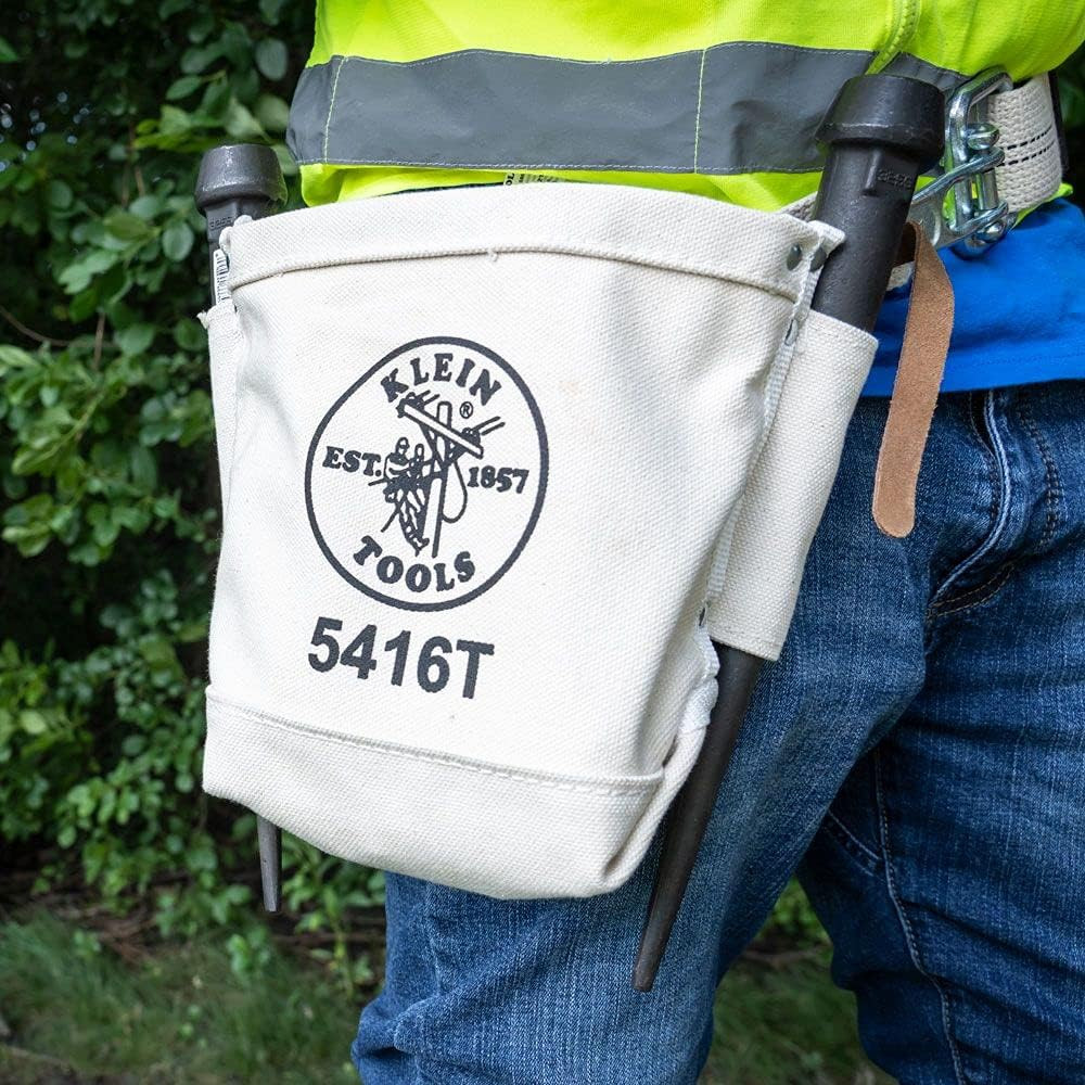 Canvas Leather Tool Pouch + Bolt Bag