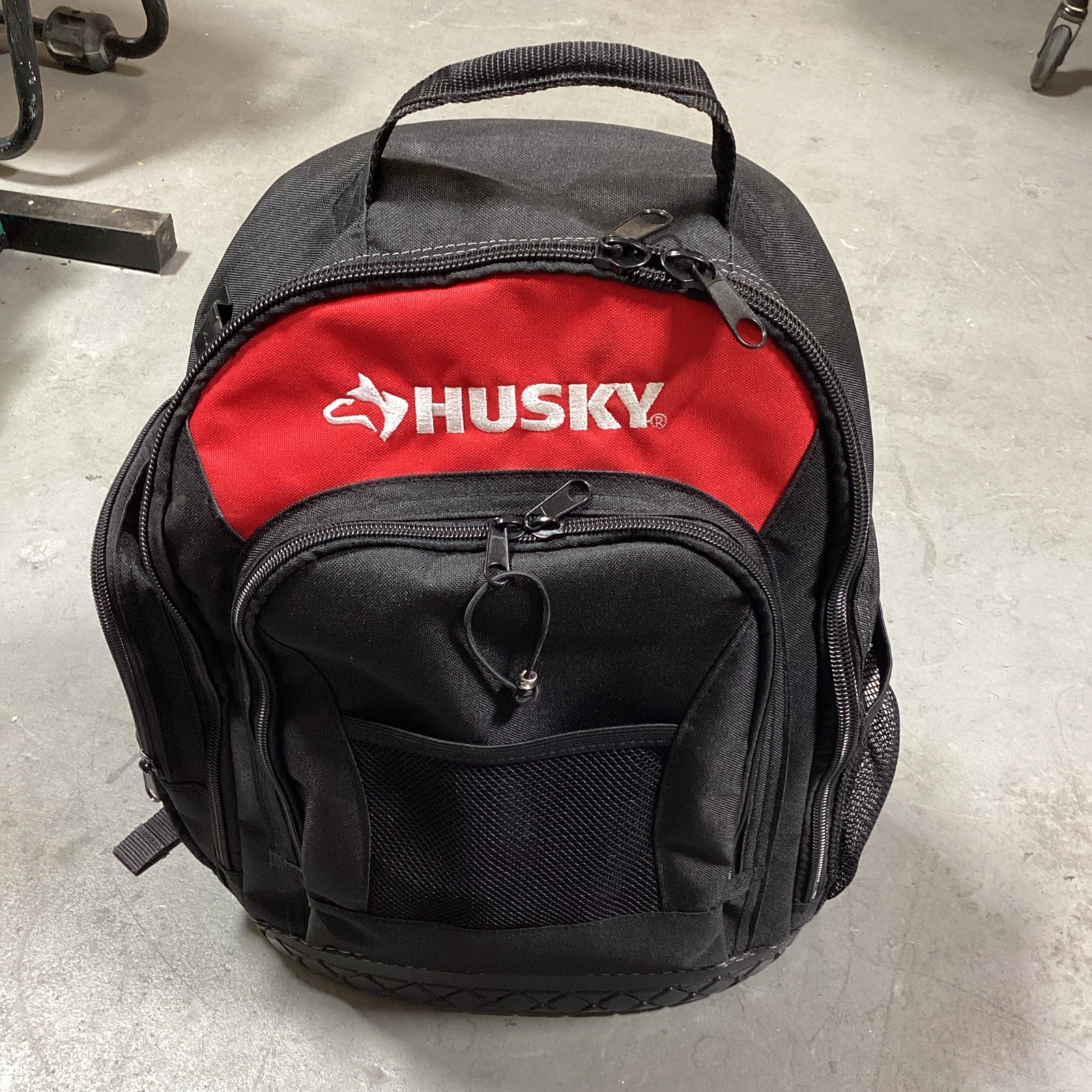 Husky 16” Tool Backpack Waterproof Molded Base Durability Standard Duty New