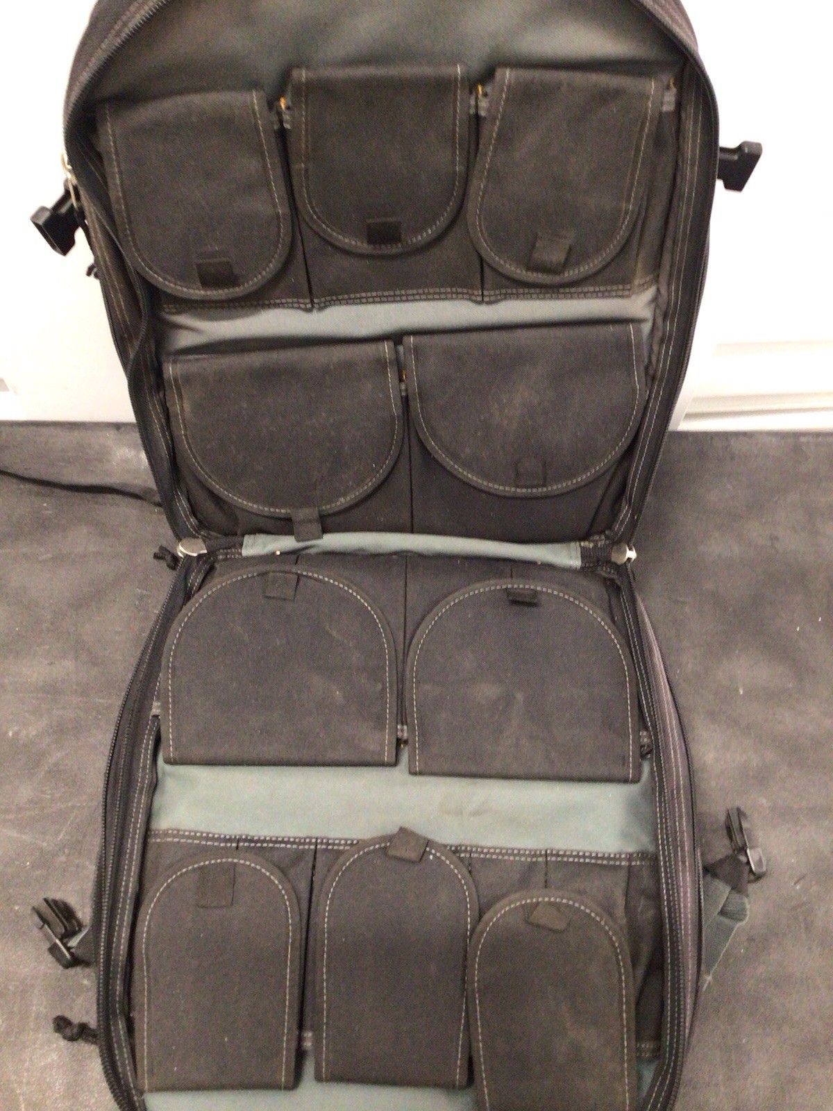 CLC 1132 Professional 75 Pocket Heavy Duty Premium Tool Backpack Bag HVAC Tech