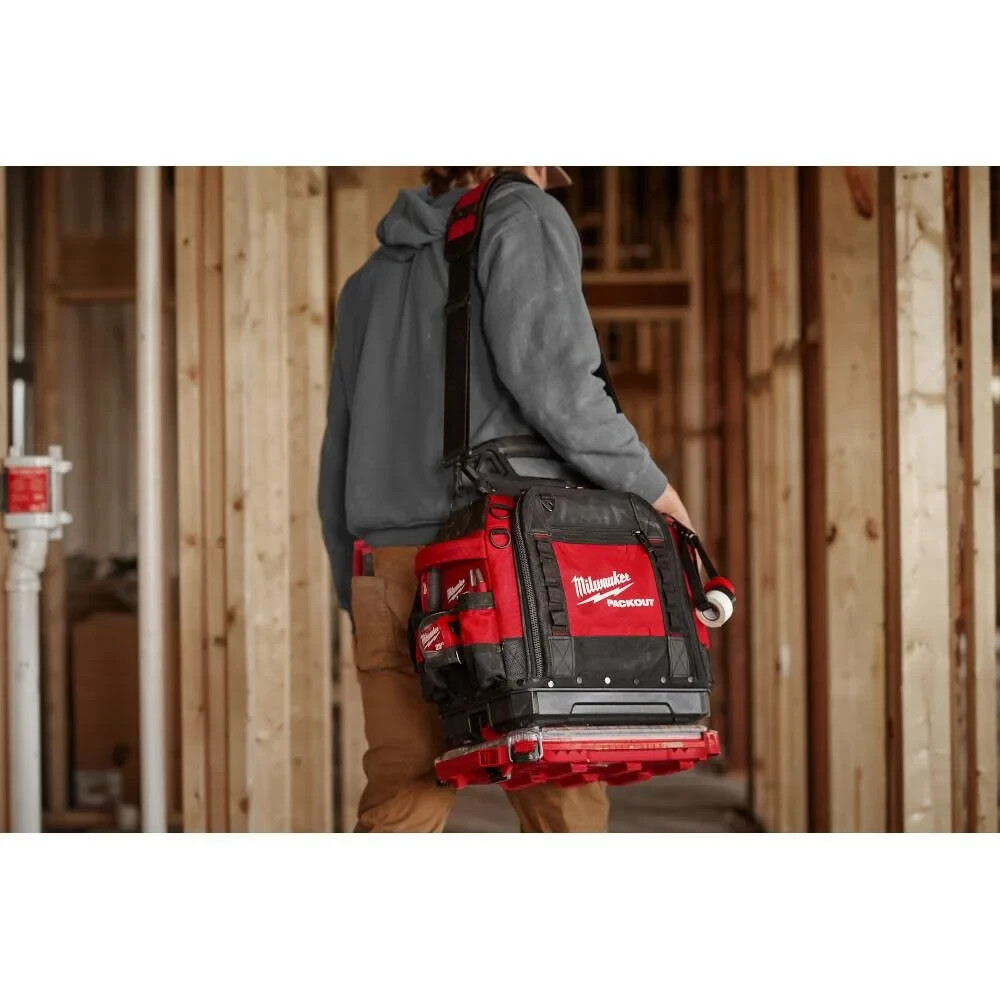 Milwaukee PACKOUT 15″ Structured Tool Bag – PROFESSIONAL HIGH QUALITY 48-22-8316