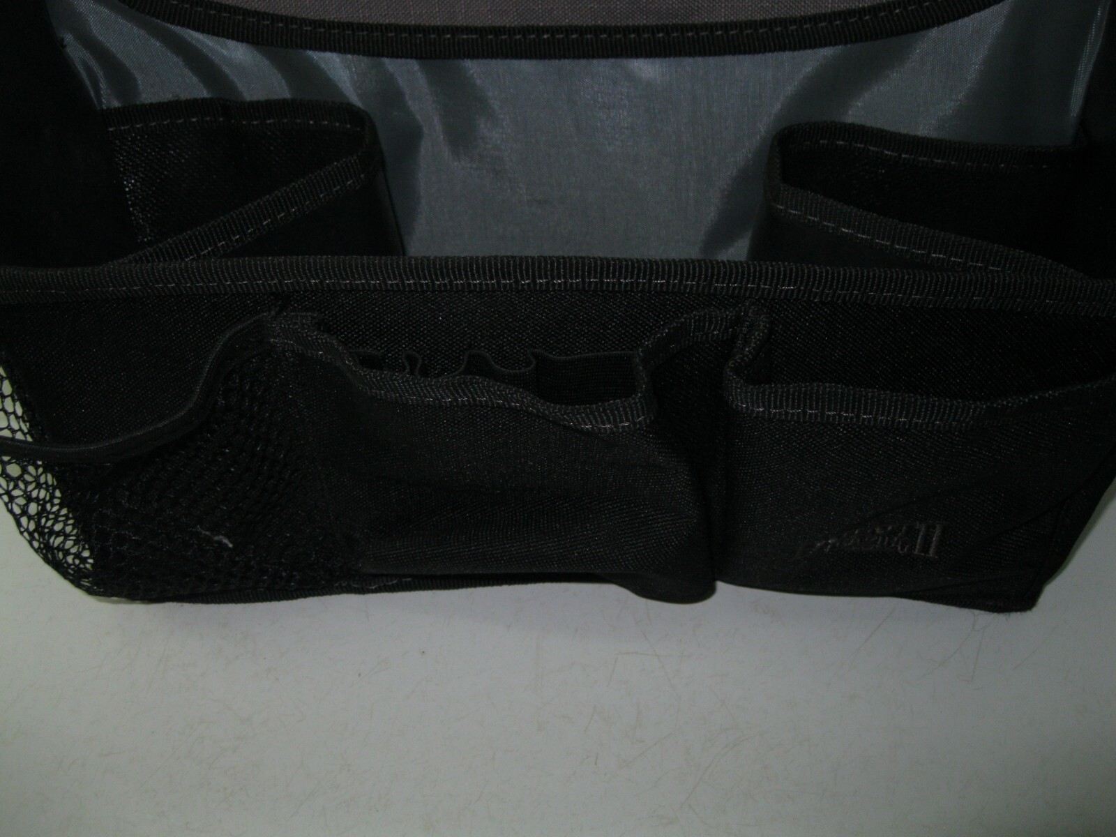 Duluth Trading Company Cab Commander Black Canvas Tool Bag Car Organizer