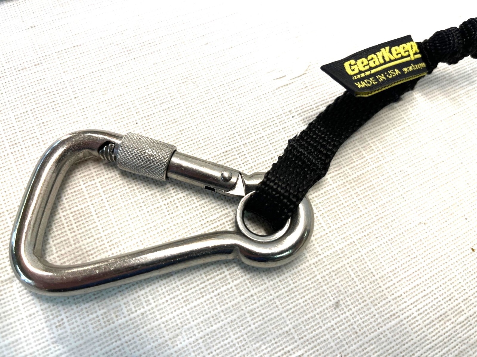 3 Pcs Gear Keeper TL1-3028 Tool Tether w/ Locking Stainless Carabiner FREE SHIP