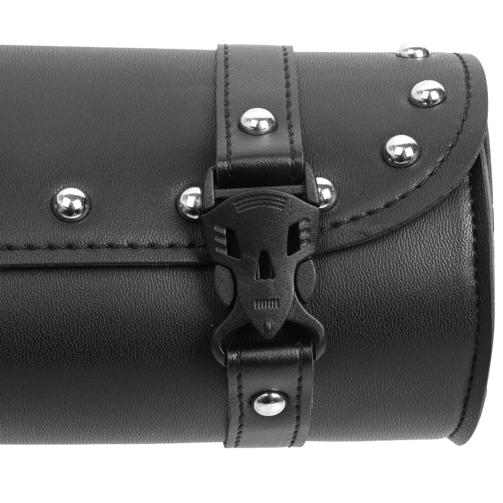 Handlebar Bag Motorcycle Front Fork Bag Tool Storage Pouch Universal Fit for …
