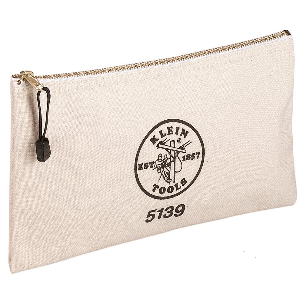 Canvas Zipper Bag Klein Tools 5139